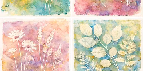 March 28: Botanical Gelli Plate Printing Workshop @ Rockville Retro