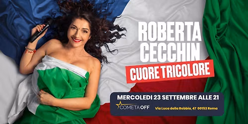 Roberta Cecchin in Cuore Tricolore - Stand up in italiano a ROMA