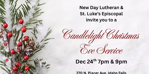 Candlelight Christmas Eve Services