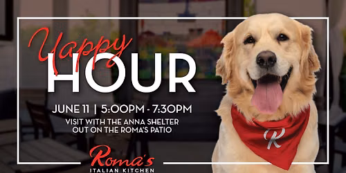 Yappy Hour at Roma's