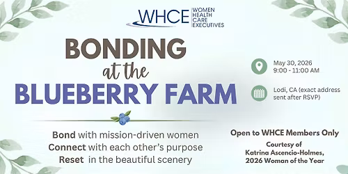 Bonding at the Blueberry Farm (Exclusive WHCE Members Only Event)