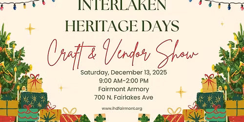 IHD Holiday Craft & Vendor Show