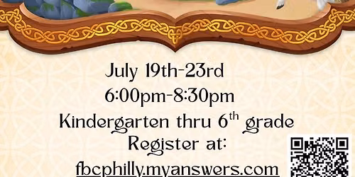 Vacation Bible School 2026