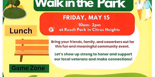 Sacramento Walkathon Supporting Veteran Services 