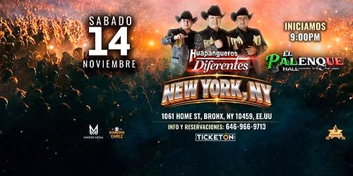 HUAPANGUEROS DIFERENTES NEW YORK