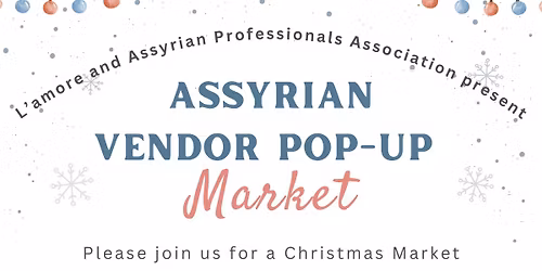 Assyrian Vendor Pop-Up