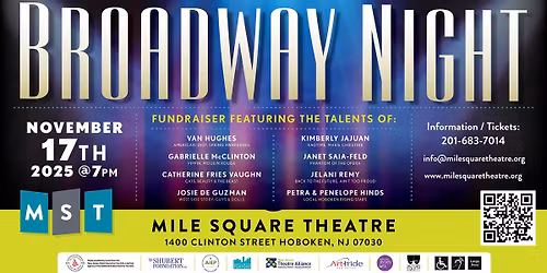 Broadway Night Fundraiser at MST