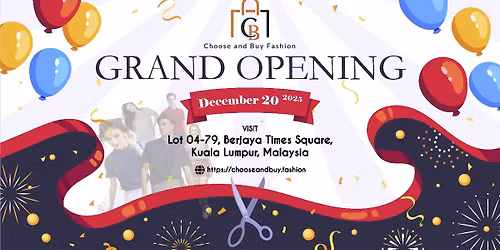 Grand Opening Clothing Outlet at Berjaya Times Square, Kuala Lumpur