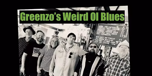 Greenzo\u2019s Weird Ol Blues at Clancys Fish Pub Fremantle