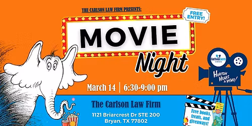 Carlson Cares Movie Night in Bryan