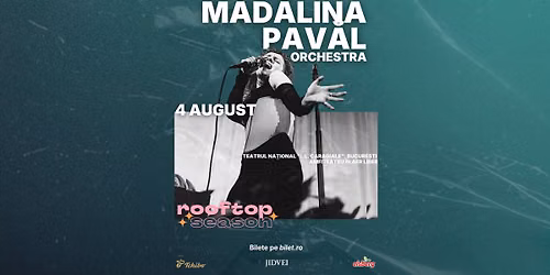 Concert Madalina Pav\u01cel la Amfiteatrul TNB