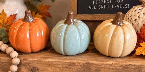 Pottery Pumpkin Class 