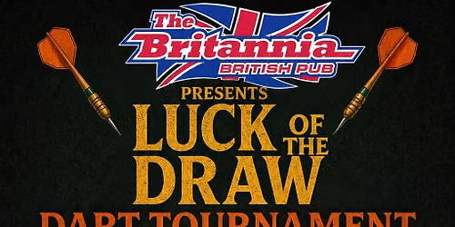 LOD "Luck of the Draw" Dart Tournament EVERY Thursday @ The Britannia Pub on Wilmington Island