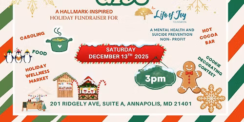 The Gather & Give Holiday Market: A Hallmark-Inspired Holiday Fundraiser for Life of Joy Foundation