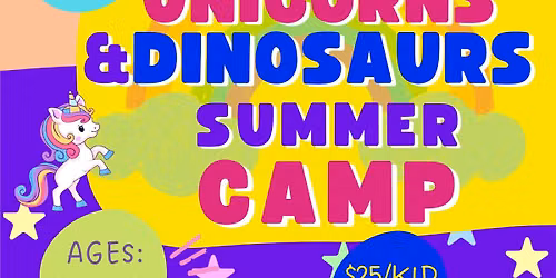 Unicorns & Dinosaurs Camp