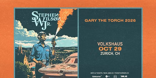 Stephen Wilson Jr. \u2022 Volkshaus Zurich \u2022 Thu, 29 October