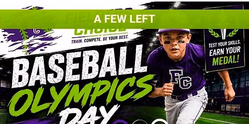 Baseball Olympics (ages 9 to 14)