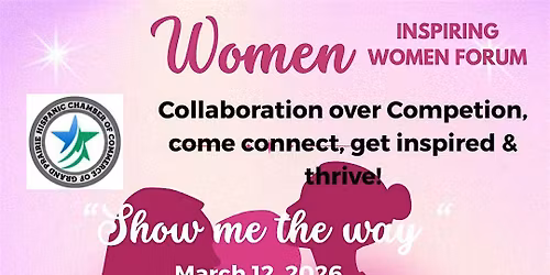"Collaboration over Competition Women Inspiring women forum