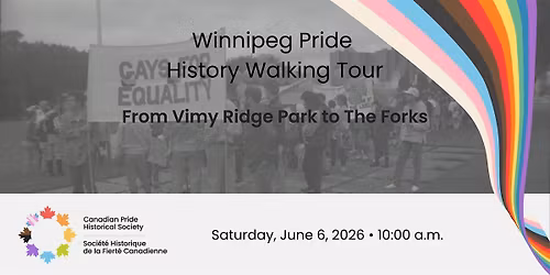 Winnipeg Pride History Walking Tour