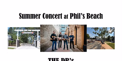 Summer Concert at Phil's Beach - The DB's