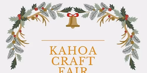 Kahoa Winter Craft Fair