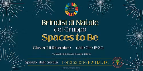 Brindisi di Natale 2025 - Spaces to Be