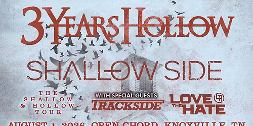 3 Years Hollow & Shallow Side at Open Chord