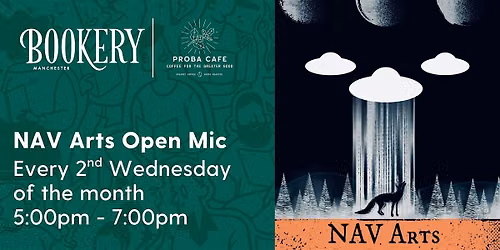 NAV Arts Open Mic: Poetry, Writing, Music, and Performance