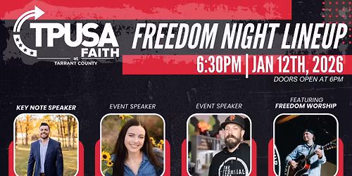 Freedom Night (FREE Event - Tickets Required)