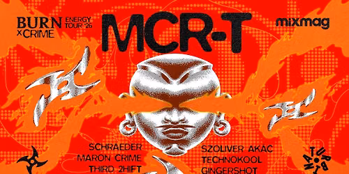 CRIME x Burn Energy Tour w\/ MCR-T