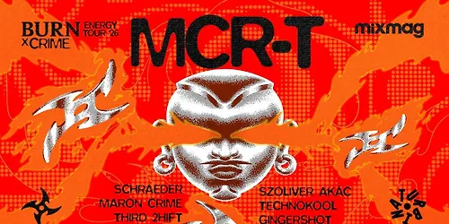 CRIME x Burn Energy Tour w MCR-T