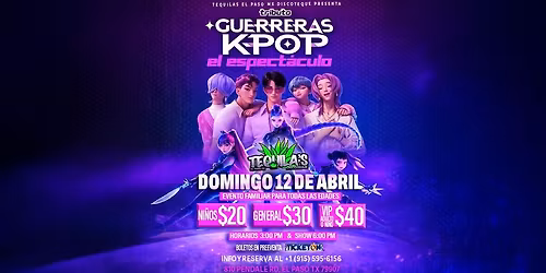 GUERRERAS K-POP EL ESPECTACULO 6PM 