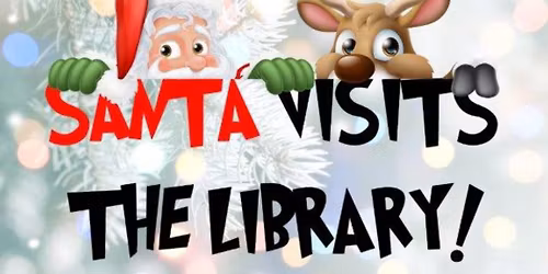 Santa Visits the Library