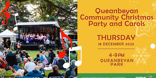 Queanbeyan Community Christmas Party and Carols