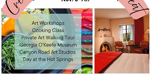 Creative Immersion Retreat - Santa Fe, New Mexico (9 SPOTS LEFT)