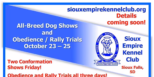 All-Breed Dog Shows and Obedience \/ Rally Trials