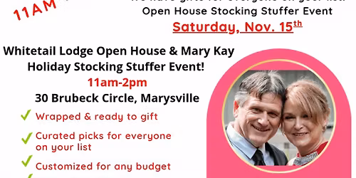 Whitetail Lodge Open Hse & Holiday Stocking Stuffer Event!