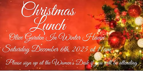 WOVEN Women\u2019s Christmas Lunch