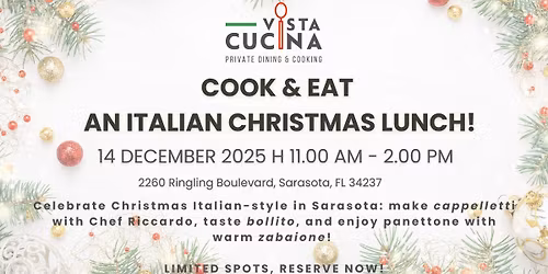 Cook & Eat and Italian Christmas Lunch!\ud83c\udf5d