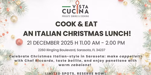 Cook & Eat and Italian Christmas Lunch!\ud83c\udf5d