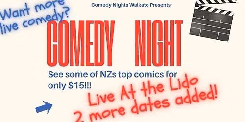 MORE Comedy Nights @ the Lido Cinema