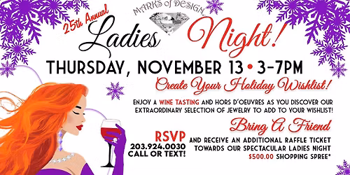 Marks of Design Ladies Night!