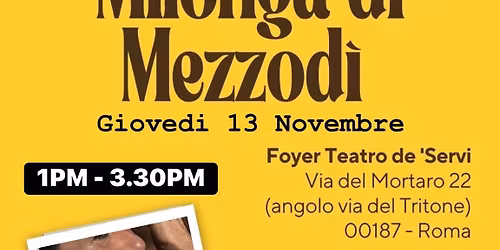 Milonga di Mezzod\u00ec- Tdj Dolores