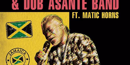 Horace Andy & Dub Ashante Band, Wed 9th Dec, The Fleece, Bristol