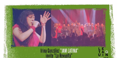 Irina Gonz\u00e1lez "JAM LATINA" invite "La Revuelta" [Salsa de Cuba et de Porto Rico, Son, Bol\u00e9ro...]