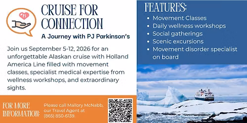Alaskan Cruise with PJ Parkinson's!