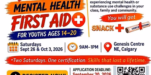YOUTH MENTAL HEALTH FIRST AID TRAINING