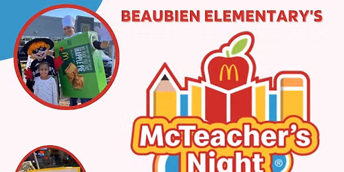 McTeacher Night - Beaubien Staff Take Over McDonald\u2019s