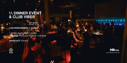 HBtoo \\\\ Dinner Show & Club Experience \u2014 Live Performers + DJ Set