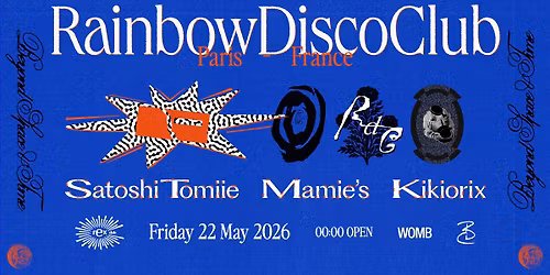 Rainbow Disco Club: Satoshi Tomiie, Mamie's, Kikiorix